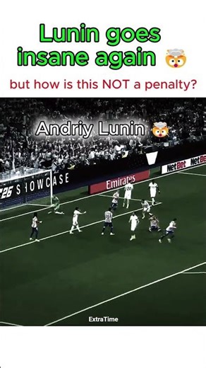 Incredible save… but that’s a penalty 😳