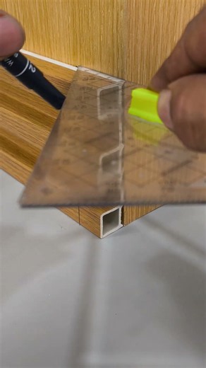 Smart Baseboard Trick for Perfect Return Ends Every Time! #Baseboard #Woodworking #Carpentry #diy