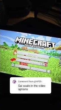 Java Editon Minecraft on the ROG Xbox Ally X settings