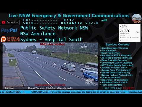 [09/03/26] - Public Safety & Government Audio - Greater Sydney & Rural, NSW