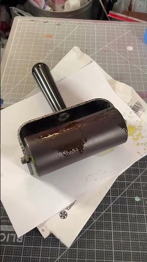 Do you clean your print tools like this?