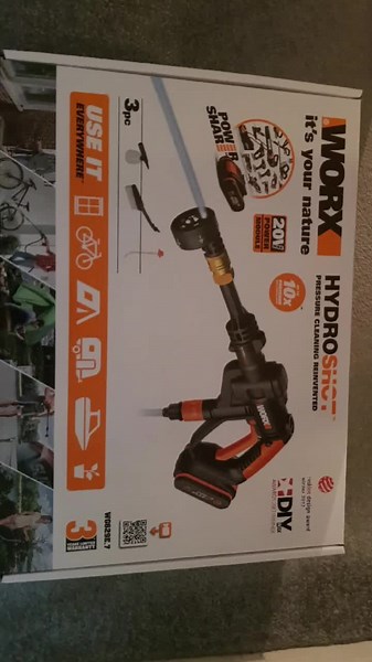 Worx Hydroshot Pressure Washer Review