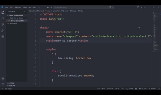 🚀 Part 5 of DevUI Series is live! In this video, we added scroll reveal animations using CSS and JavaScript. Now every section appears smoothly on scroll, giving the website a clean and modern feel ✨ This is a small feature that makes a big difference in UI/UX 💻🔥 Follow the series to build a complete professional website step by step.#webdevelopment #coding #animation #uiux #frontend