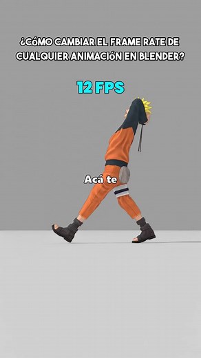 Ajustes de FPS en Animaciones de Blender
