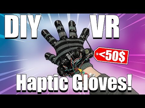 Making DIY VR Gloves For Less Than 50$!