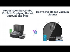 🤖🧹 Comparison: iRobot Roomba Combo i5+ vs ROPVACNIC Robot S1 🧹🤖
