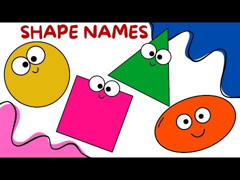 Shapes Song for Kids| Learn Shapes for Kids| Circle, Square, Triangle, Rectangle & Oval Song