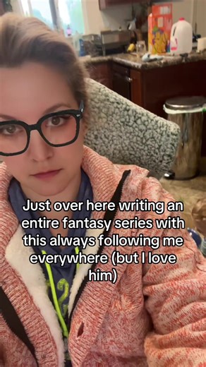Where my fellow mama writers at? The struggle is real! My son (who stopped napping at 2 years old) gets a very limited amount of screen time, during which I cram in a writing session each day. But he would rather follow me around and stick close than sit somewhere more comfortable ❤️ Cute but highly distracting. #writer #authorsoftiktok #indieauthor #writersoftiktok #momsoftiktok