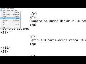 HTML - Competențe digitale 2022, Ziua 2