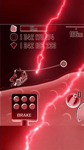 Unbelievable Hill Climb Racing Gameplay 😱 Epic Stunts 🚗🔥#racing #gaming #shorts