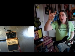 BOSS AC-3 acoustic simulator pedal review demo