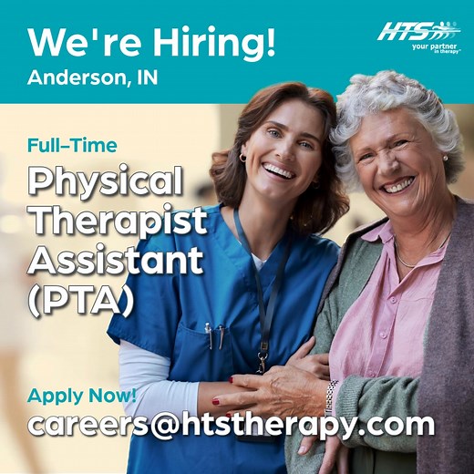 HTS is hiring a Full-Time Physical Therapist Assistant (PTA) in...
