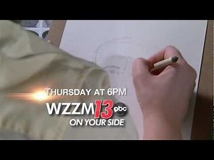 Sketch Artist Thursday at 6PM on WZZM 13 News