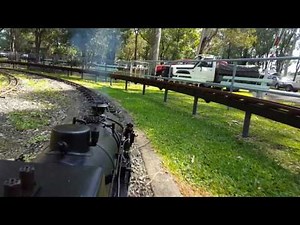 NSWGR C36 at Lake Macquarie Live Steam Locomotive Society