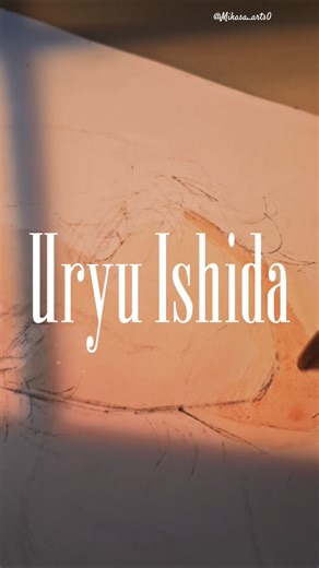 colouring in Ryuken Ishida from bleach #bleach#ryukenishida#colouring