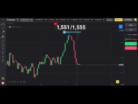 Binomo Live Trading Crypto Live Trading #cryptotrading #livetrading ‪@thevarietyhut
