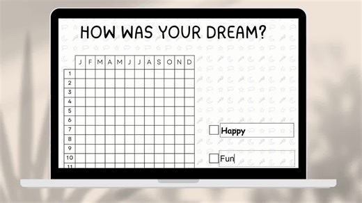 Editable Dream Tracker Printable: Dream Journal & Sleep Log (PDF Download A4/US Letter Sizes) - Etsy