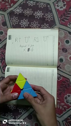 How to solve Pyraminx very easy in 10 seconds??? #rubikscube #phonk #gaming