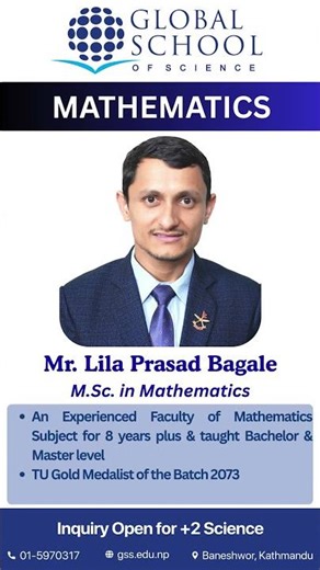 GSS Department of Mathematics