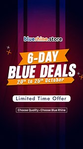It’s back! 🔥 The 6-Day Blue Deals are LIVE! From Oct 20 – 25 — grab your favorite signage materials at unbeatable prices. Limited stock. Unlimited savings. Shop now: https://www.bluerhine.store/products/type/blue-deals #BlueDeals #BlueRhineStore #SignageMaterials #Acrylicsheet #Vinyl #DealAlert | Blue Rhine
