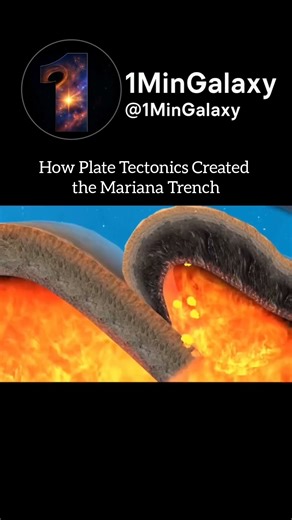 How Plate Tectonics Created the Mariana Trench #spacefacts