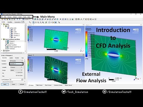Introduction to CFD Analysis [Live Stream ] | External Flow Analysis | Ansys Fluent | Tamil