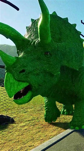 2X Triceratops & TRex Break Out