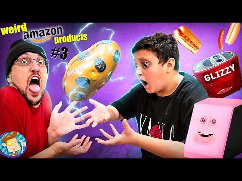 SHOCK POTATO & a GLIZZY Toaster?? Amazon Weird Products Part 3 (FV Family)