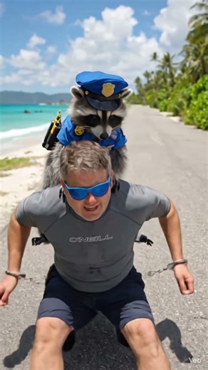 Bigfoot Saves Captain IrixGuy from Arrest #Bigfoot #Veo #Shorts