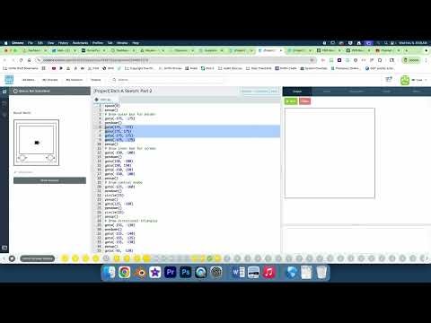 Computer Science CodeHS [Project] Etch A Sketch: Part 2
