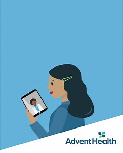 We’re here to help you 24 hours a day, 7 days a week with video visits and online access to your records. | AdventHealth