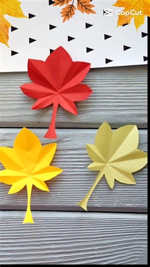 Autumn leaves Origami ✨