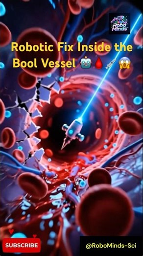 Nanobots repairing human body #robot #aihealthcare #stem #shorts