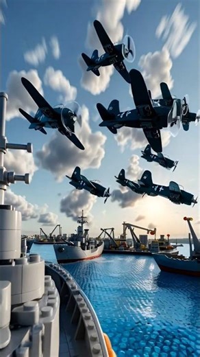LEGO Pearl Harbor Attack Story | A Historic WWII Moment Recreated #lego #history