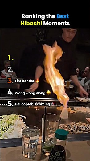 Best Hibachi Chef Tricks Moments