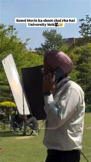 Camera, Action… CGC! 🎬🔥 #CGC #MovieShoot #PunjabiCinema #CampusVibes #FilmyScene #ReelLife #OnSet
