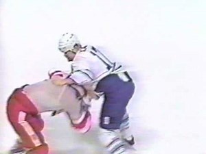Bob Probert vs Wendel Clark Round 1 Dec 9, 1992