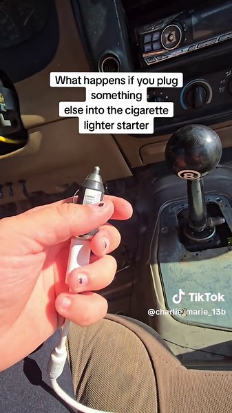 What Happens When You Plug Something Different into the Cigarette Lighter?