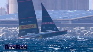 Heartbreak for Luna Rossa Prada Pirelli Team. 💔“We’ve broken everything!” #LVCFinal #Day5 | America's Cup