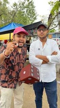 Every Dice Roll Decide How Much plate he can Can Eat & Win 2100 ₹ Cash 😱😱 #shorts