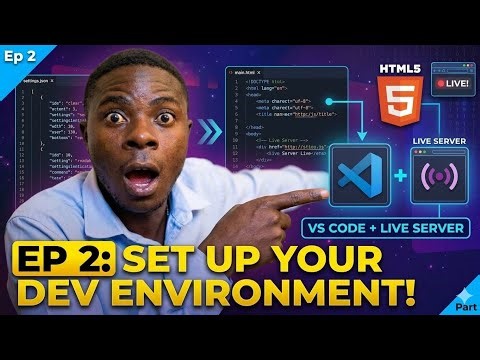 S1:ep 2.Build Your First Website FAST: VS Code & Live Server Setup (2026)"