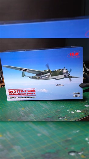 ICM plastic model kits | Kit review "Do 217K-2 with Gliding bombs Fritz-X" Model: 48275|Scale: 1/48 #scale48 #scalemodelling #ICM #scalemodel #scalekit | Instagram