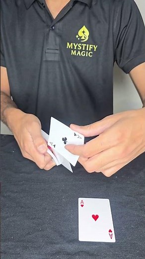 Stripper Deck Magic Trick All 4 Aces Appear Instantly! #shorts