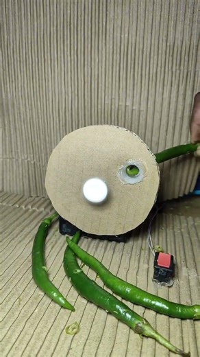 2 बल्ड कटिंग मशीन 🌶️🥒 छोटी छोटी कटिंग हाई स्पीड मशीन,Mirch Cutter DIY Home • Dc motor Project Dc