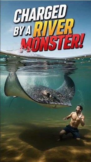 He Got Chased by a GIANT Stingray in a River?!