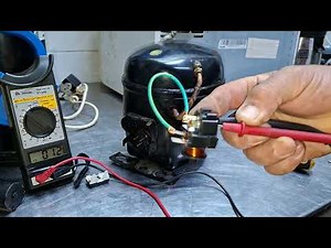 How to test a freezer or refrigerator compressor 1