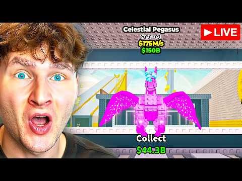 Steal A Brainrot ADMIN EVENT + Celestial Pegasus VADÁSZAT!🤑😨 (Hunter Roblox Live)