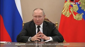 🔴 Guerre en Ukraine : Vladimir Poutine fait planer la menace nucléaire ⤵. | TF1 INFO