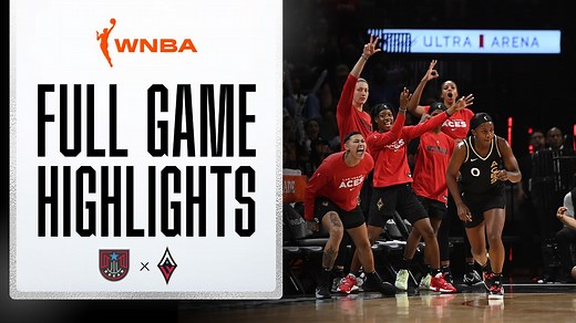 The Las Vegas Aces had 4, 20 scorers for the first time in franchise history en route to a 97-90 win(Wilson (24), Gray (22), Plum (22), Young (20)). | WNBA