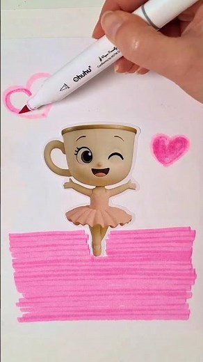 Sticker Game ASMR 🌟 Cappuccina Ballerina Baby #sticker #diy #asmr